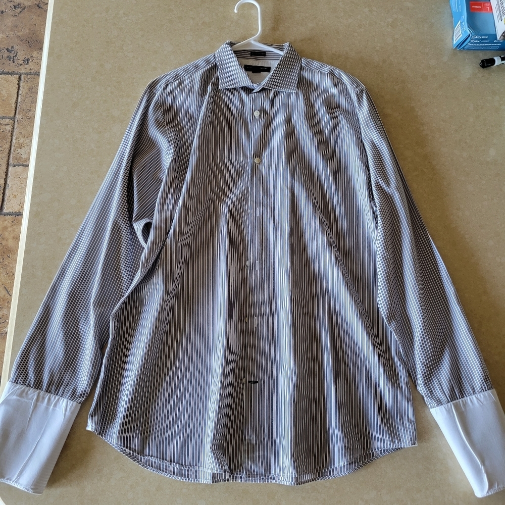 Banana Republic Men's Cuffed Button-up Shirt